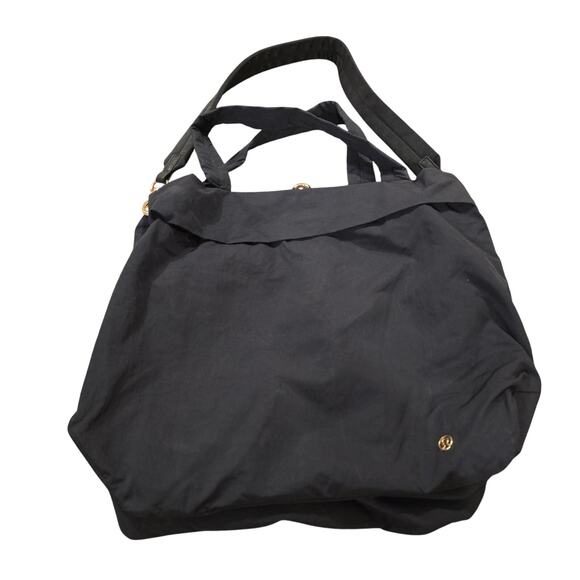 lululemon athletica Handbags - Black Lululemon "On My Level" Large 19L Gym Yoga Tote Shoulder Bag